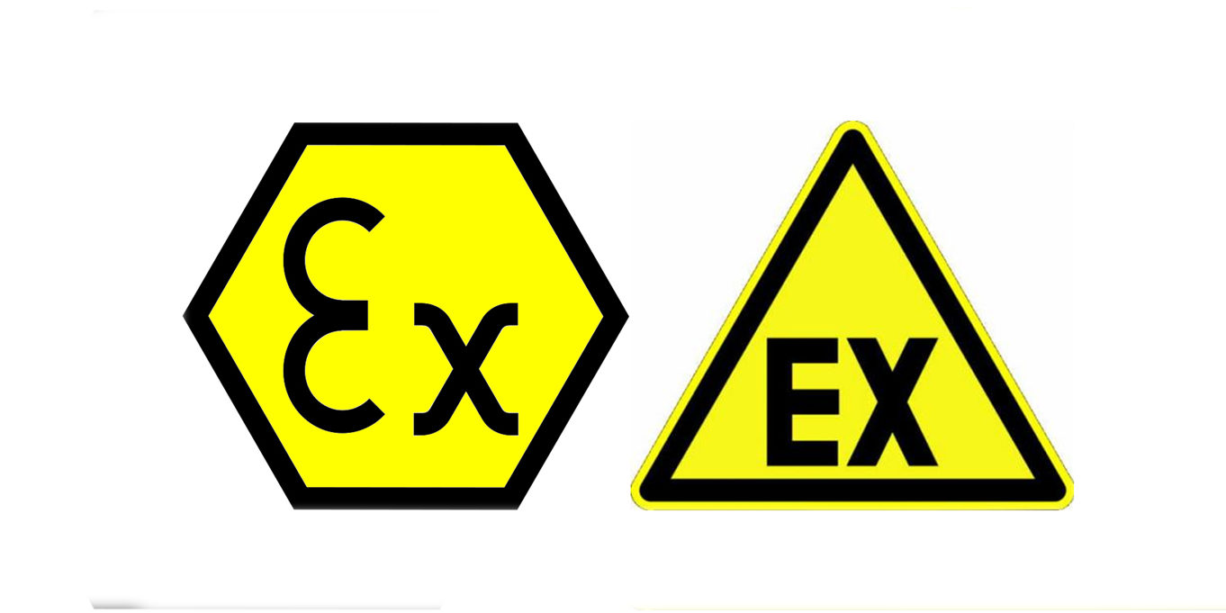 Afbeelding waarschuwingsborden ATEX stofexplosie